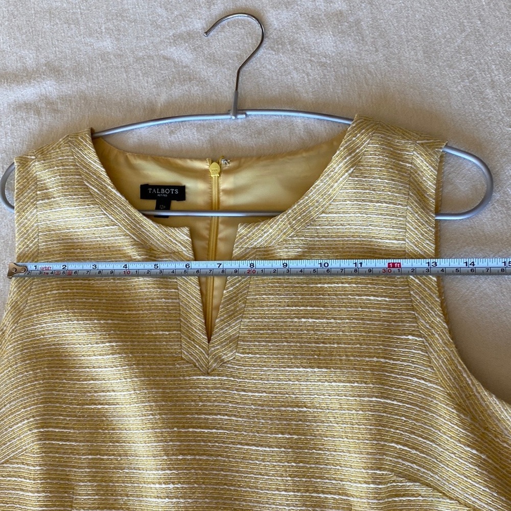 Talbot’s Gold-Weaved Dress & Jacket. - Picture 9 of 14